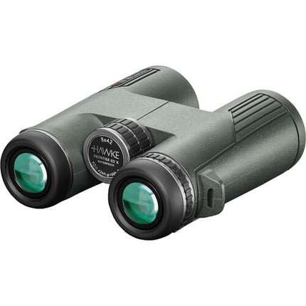 Hawke Sport Optics 8x42 Frontier ED X Prismáticos Verde 65° FOV Impermeables