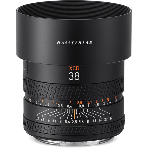 Hasselblad XCD 38mm f/2.5 V Lente Fotográfica con Obturador Central 72mm