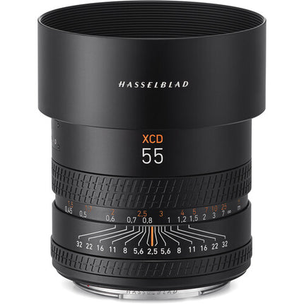 Hasselblad XCD 55mm f/2.5 V Lente con obturador central y enfoque interno