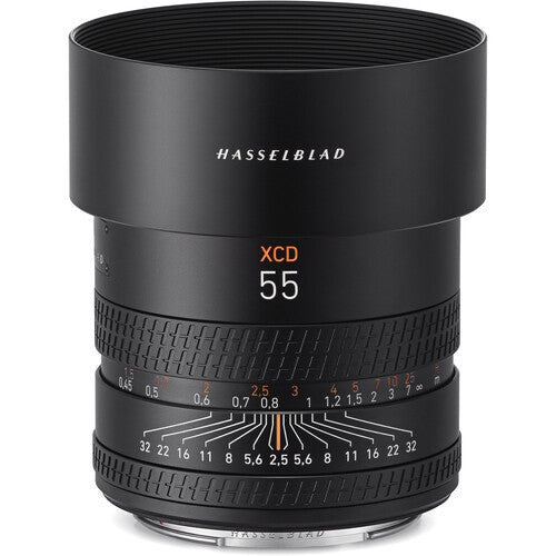 Hasselblad XCD 55mm f/2.5 V Lente con obturador central y enfoque interno