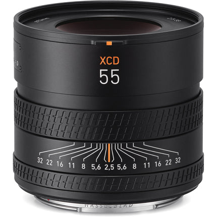 Hasselblad XCD 55mm f/2.5 V Lente con obturador central y enfoque interno