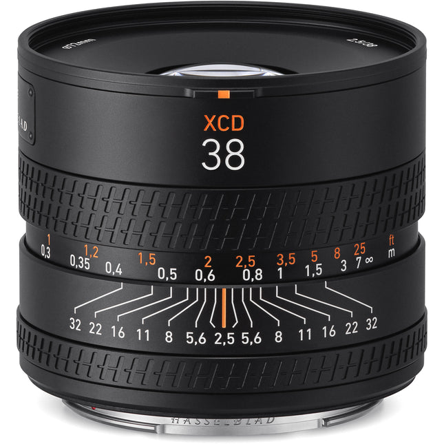 Hasselblad XCD 38mm f/2.5 V Lente Fotográfica con Obturador Central 72mm