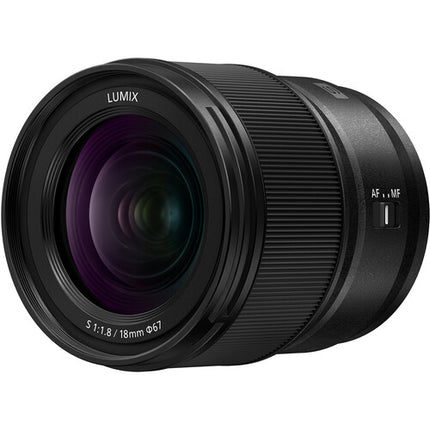Panasonic LUMIX S 18mm f1.8 Objetivo Gran Angular Full Frame con Parasol