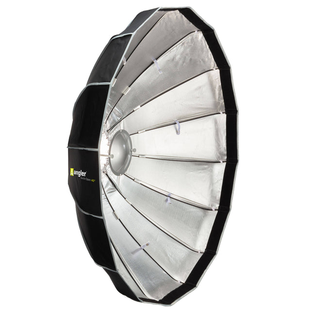Angler Quick-Open Beauty Dish Plegable 40" Plate Difusor Funda
