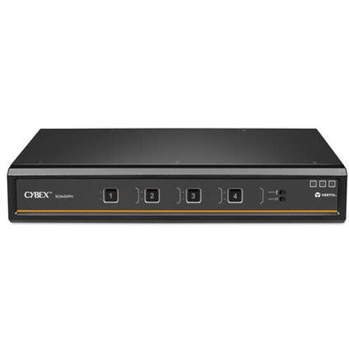 Vertiv Avocent SC945DPH Cybex Secure KVM Switch con soporte 4 sistemas y resolución 4K