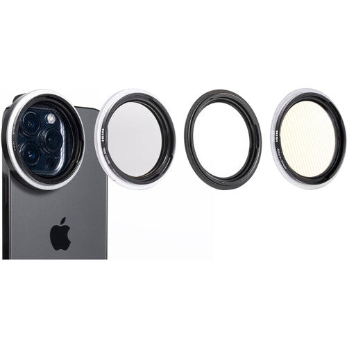 NiSi IP-A Cinema Kit para iPhone con Filtros ND-VARIO y Black Mist