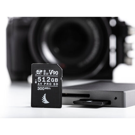 Angelbird 512GB AV Pro MK2 Tarjeta de Memoria SDXC UHS-II 300MB/s 280MB/s