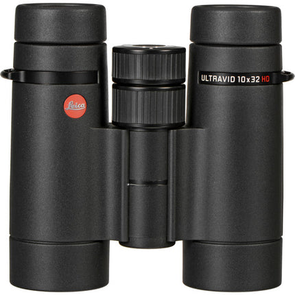 Leica 10x32 Ultravid HD-Plus Prismáticos con Campo de Visión 67° Resistencia Agua y Niebla