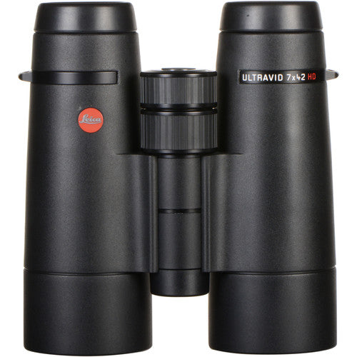 Leica 7x42 Ultravid HD-Plus Binoculares con prisma de techo y recubrimientos AquaDura