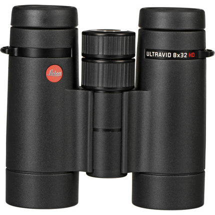 Leica 8x32 Ultravid HD-Plus Prismáticos con visión gran angular 62° y estuche Cordura