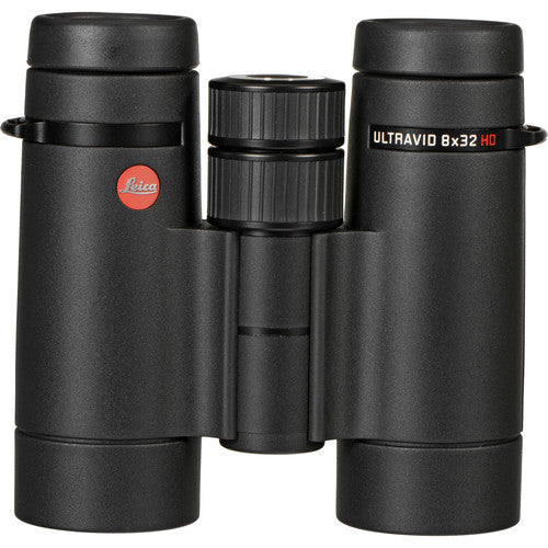 Leica 8x32 Ultravid HD-Plus Prismáticos con visión gran angular 62° y estuche Cordura