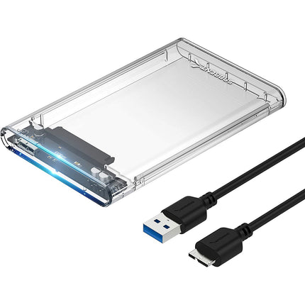 Sabrent 2.5" Caja para Disco SATA USB 3.2 Soporte 7 y 9.5mm