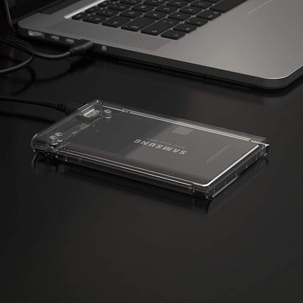 Sabrent 2.5" Caja para Disco SATA USB 3.2 Soporte 7 y 9.5mm