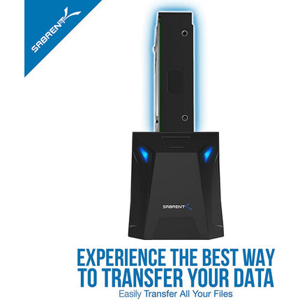 Sabrent SATA Estación de Acoplamiento Soporta 2.5 y 3.5 Pulgadas 5 Gb/s