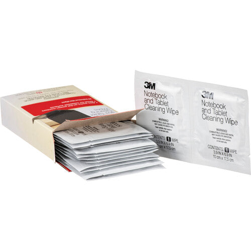 3M CL630 Toallitas para Pantalla de Portátil 24 Unidades Prehumedecidas