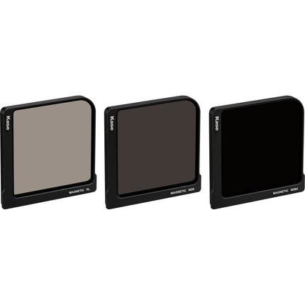 Kase Square Set de Filtros Magnéticos para Smartphones ND8 ND64 CPL con Estuche
