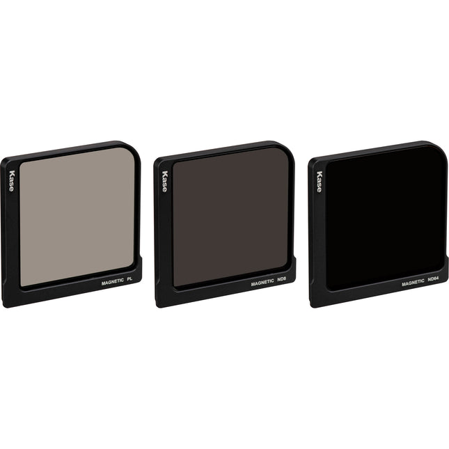 Kase Square Set de Filtros Magnéticos para Smartphones ND8 ND64 CPL con Estuche