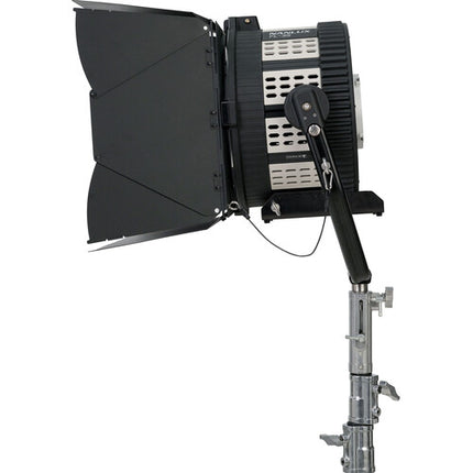 Nanlux Lente Fresnel de Vidrio con Yugo Offset y Aletas Integradas