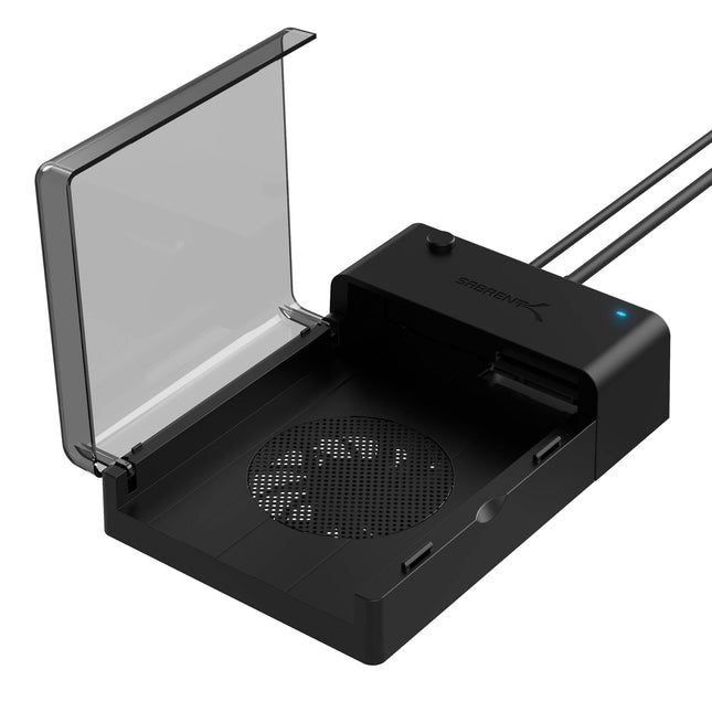 Sabrent Estación Docking Externa para Discos 20TB 5Gbps LED