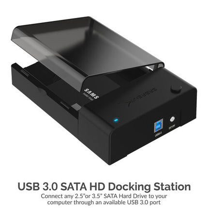 Sabrent Estación Docking Externa para Discos 20TB 5Gbps LED