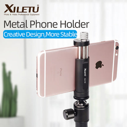 XILETU XJ-10 Soporte Universal de Metal para Teléfonos 2.2-3.7 Pulgadas