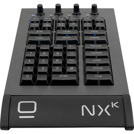 Obsidian NX K USB Superficie de Control con 4 Codificadores LED y 4 Universos DMX