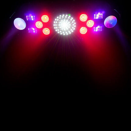 Eliminator Lighting Furious Five RG Luz Escénica 5 Efectos 81 LEDs DMX