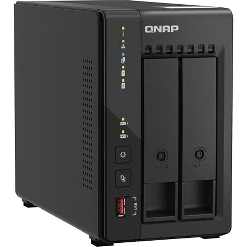 QNAP TS-253E NAS 2 Bahías 2 x M.2 2280 PCIe Quad-Core 8GB RAM