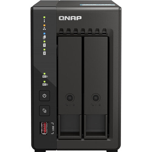 QNAP TS-253E NAS 2 Bahías 2 x M.2 2280 PCIe Quad-Core 8GB RAM