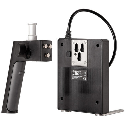 Westcott L60-B/U60-B Empuñadura de Batería con Adaptador NP-F y Indicadores LED