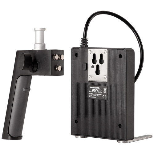 Westcott L60-B/U60-B Empuñadura de Batería con Adaptador NP-F y Indicadores LED