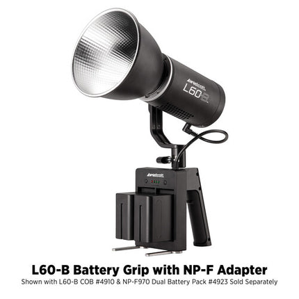 Westcott L60-B/U60-B Empuñadura de Batería con Adaptador NP-F y Indicadores LED