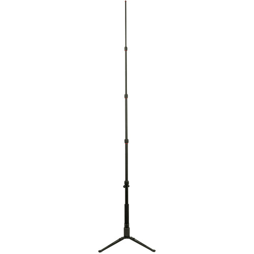 BUSHMAN Panoramic Monopod Pro bundle con 3 ángulos aluminio negro y base magnética