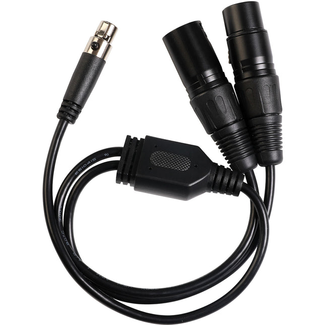 GVM DMX Cable Y Adaptador XLR 3-Pin DMX 20 Pulgadas 5-Pin Aviation