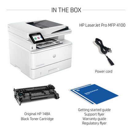 HP LaserJet Pro MFP 4101fdw Impresora Multifunción Monocromo WiFi 1200x1200 dpi ADF 50 hojas