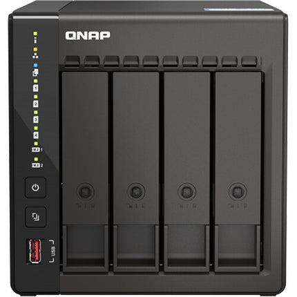 QNAP TS-453E Caja NAS 4 Bahías SATA III 2.5G Ethernet Dual HDMI