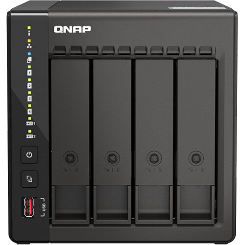 QNAP TS-453E Caja NAS 4 Bahías SATA III 2.5G Ethernet Dual HDMI