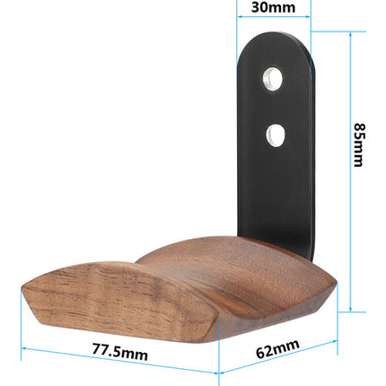 CAMVATE Soporte Universal para Auriculares de Madera y Aleación de Aluminio con Montaje 1/4"-20