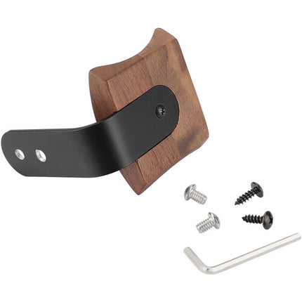 CAMVATE Soporte Universal para Auriculares de Madera y Aleación de Aluminio con Montaje 1/4"-20