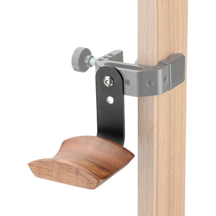 CAMVATE Soporte Universal para Auriculares de Madera y Aleación de Aluminio con Montaje 1/4"-20