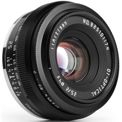 TTArtisan 25mm f2 Objetivo para Micro Cuatro Tercios Apertura f2 a f16 Distancia mínima 25cm
