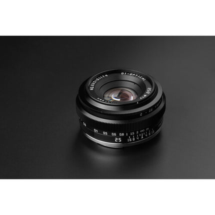 TTArtisan 25mm f2 Objetivo para Micro Cuatro Tercios Apertura f2 a f16 Distancia mínima 25cm
