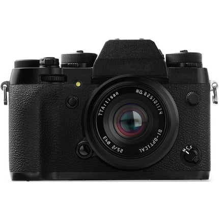 TTArtisan 25mm f/2 Lente manual APS-C para FUJIFILM X con distancia mínima 9.8"