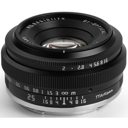 TTArtisan 25mm f/2 Objetivo para Nikon Z Montura Z APS-C 37.5mm Manual