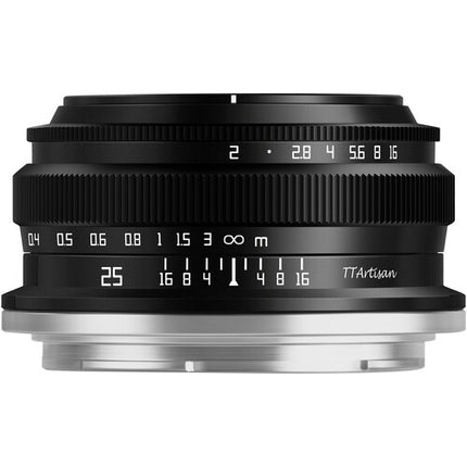 TTArtisan 25mm f/2 Objetivo para Nikon Z Montura Z APS-C 37.5mm Manual