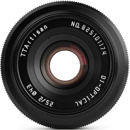 TTArtisan 25mm f/2 Objetivo para Nikon Z Montura Z APS-C 37.5mm Manual