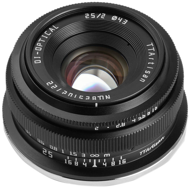 TTArtisan 25mm f/2 Objetivo para Nikon Z Montura Z APS-C 37.5mm Manual