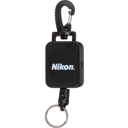 Nikon Retractable Rangefinder Tether en Negro Cable Acero 25 Pulgadas