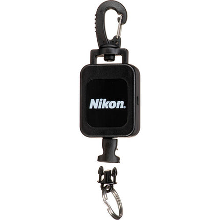 Nikon Retractable Rangefinder Tether en Negro Cable Acero 25 Pulgadas