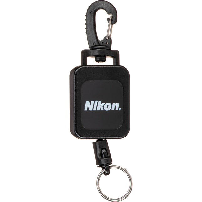 Nikon Retractable Rangefinder Tether en Negro Cable Acero 25 Pulgadas